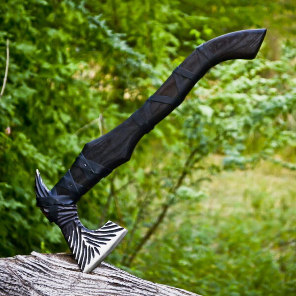 Viking Carbon Steel Tomahawk Hatchet Axe