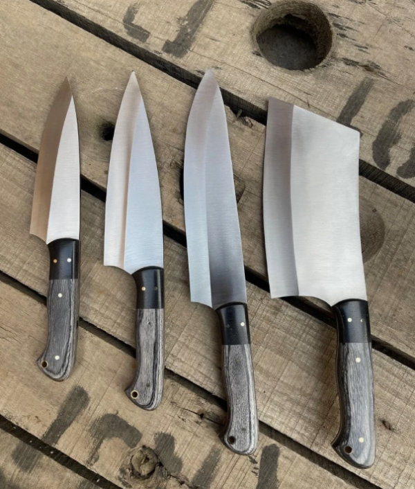 Premium 4-Piece Stainless Steel Kitchen Knife Set