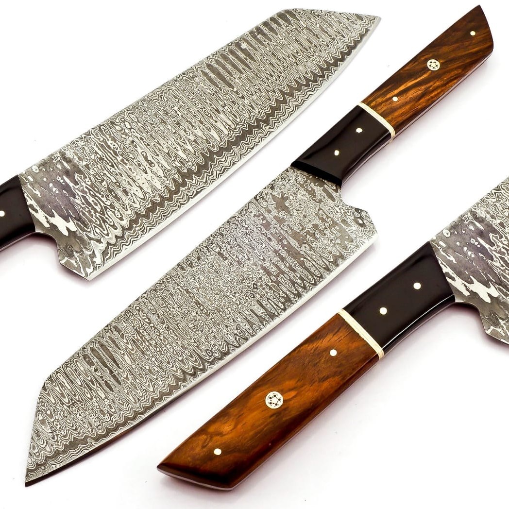 Handmade Damascus Steel Chef Knife – Blaydz